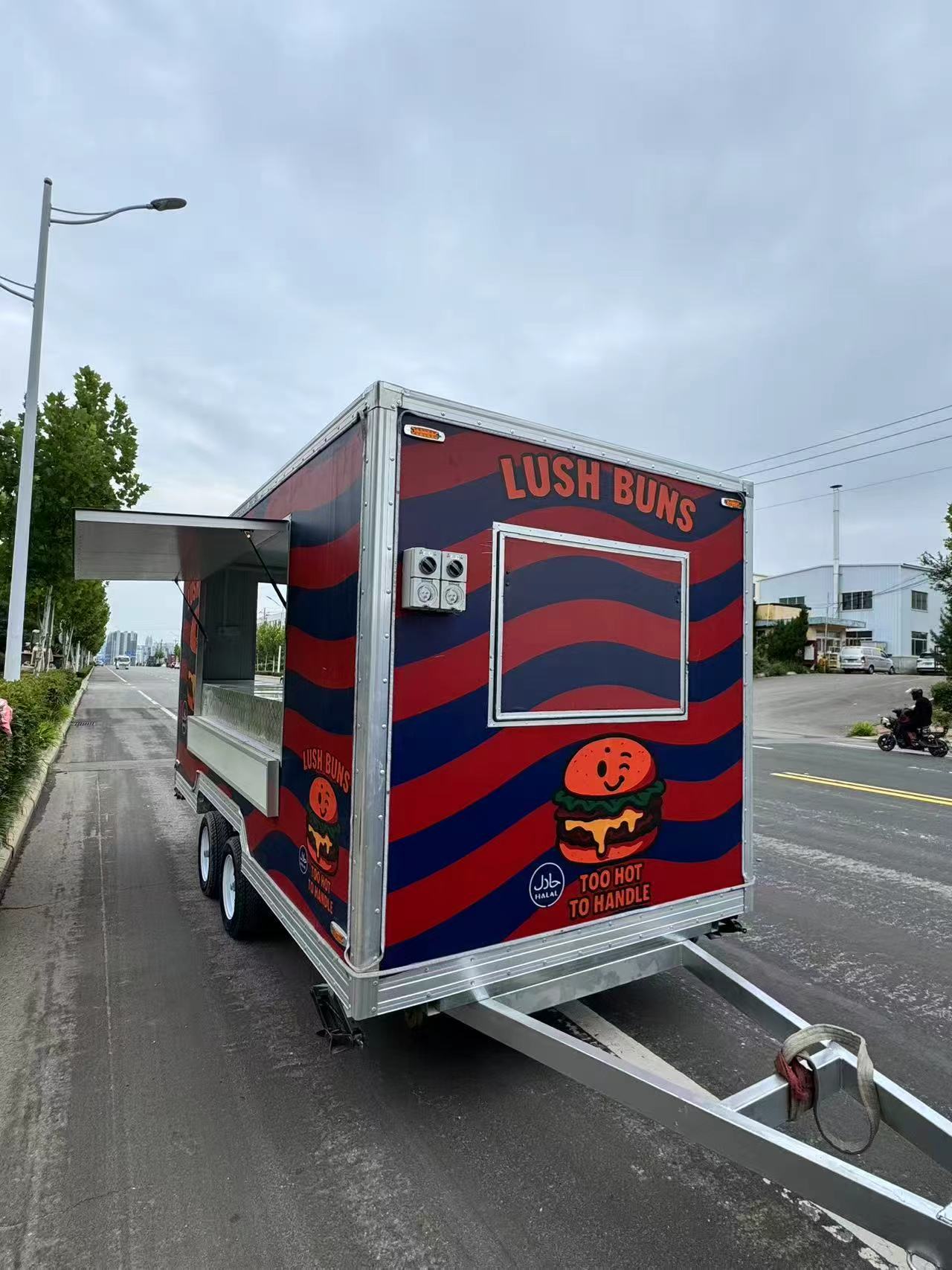 "Lush Buns" Cool Food Truck - Spicy Delicacies, Mobile Enjoyment and Editor sharing