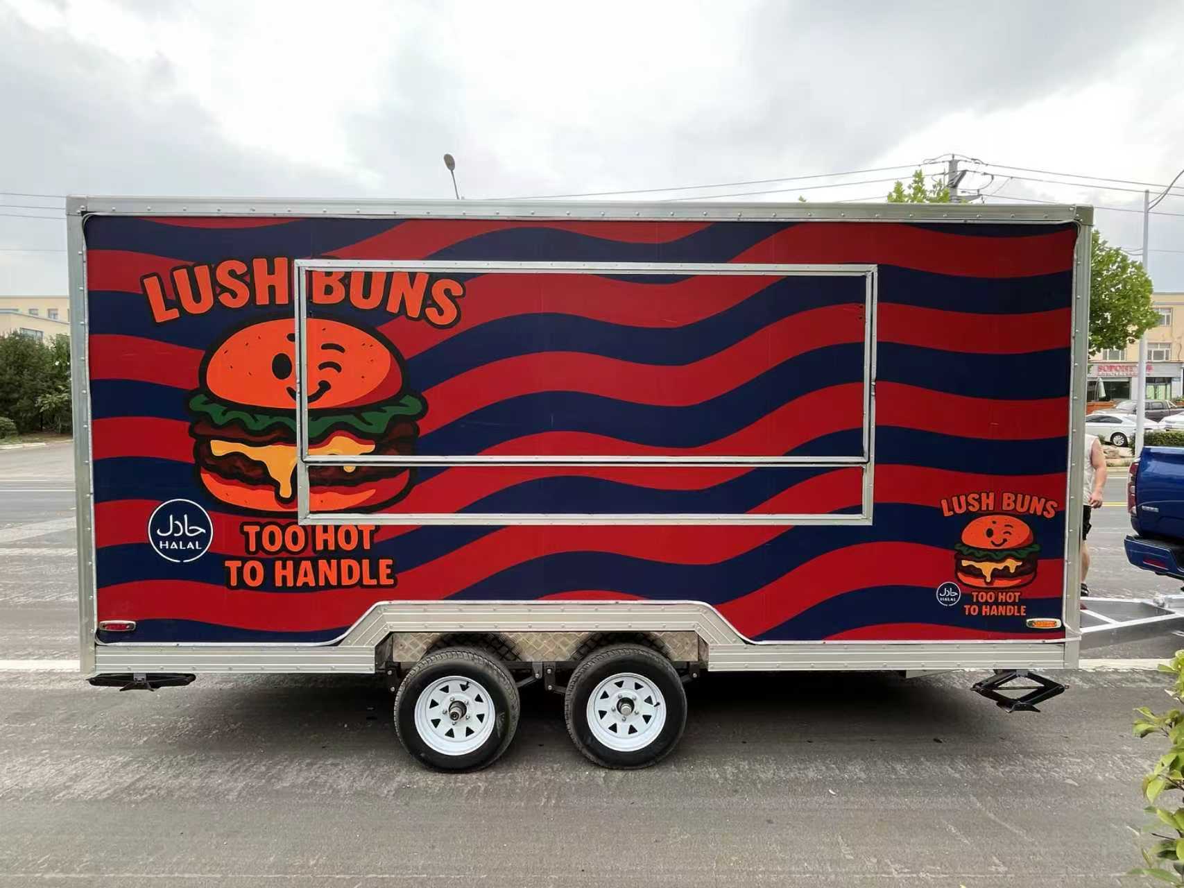 "Lush Buns" Cool Food Truck - Spicy Delicacies, Mobile Enjoyment and Editor sharing