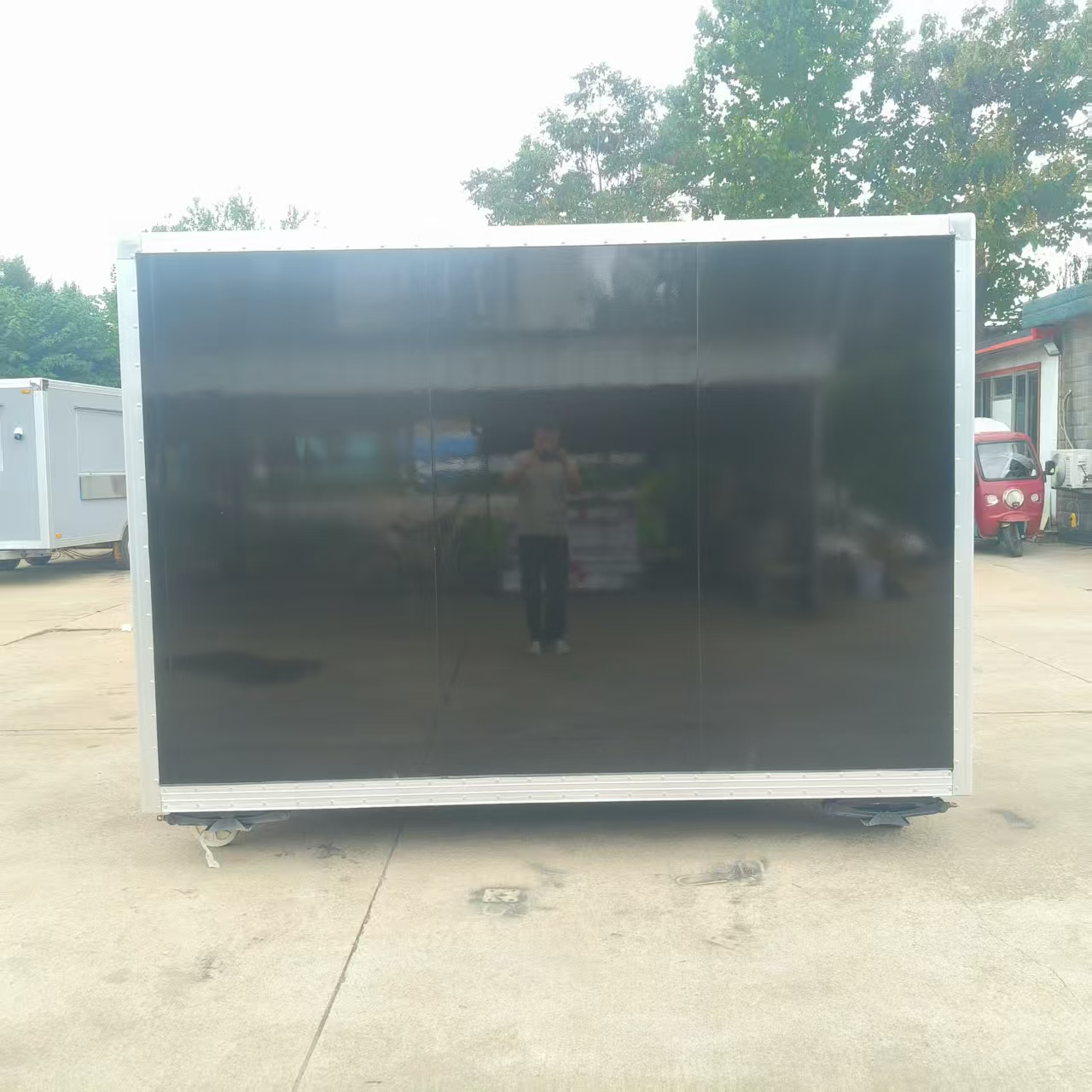 Mobile kiosk, multi-functional mobile snack truck, food truck
