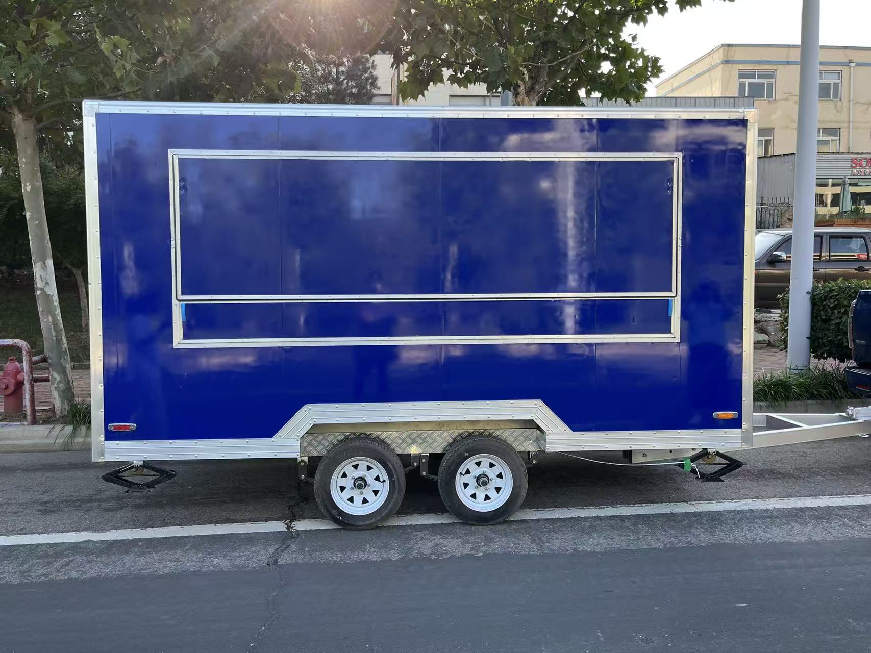 Multi-functional mobile food truck, a great helper for starting a business and setting up a stall