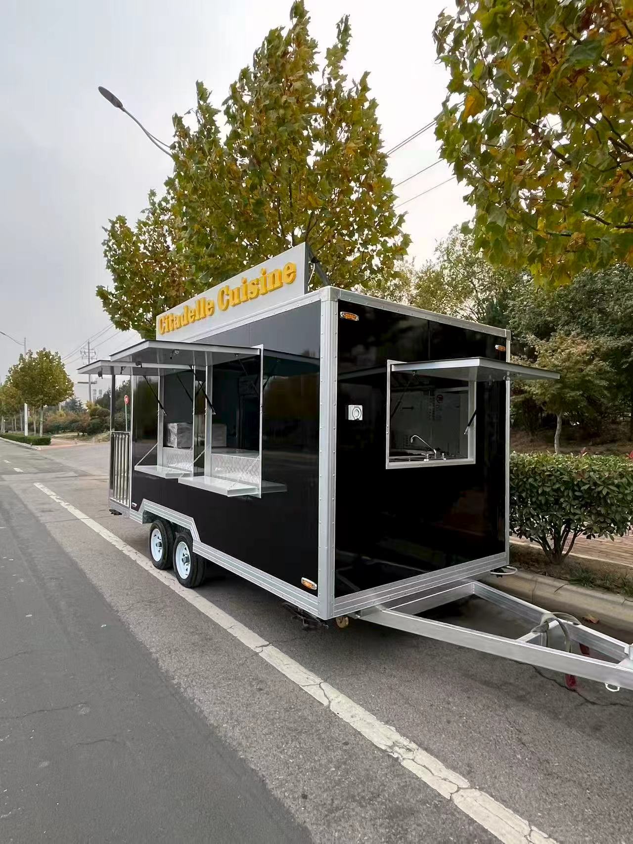 Citadelle Cuisine High-end Custom Food Truck | Integrated Mobile Food Space, Commercial-grade Operational Configuration