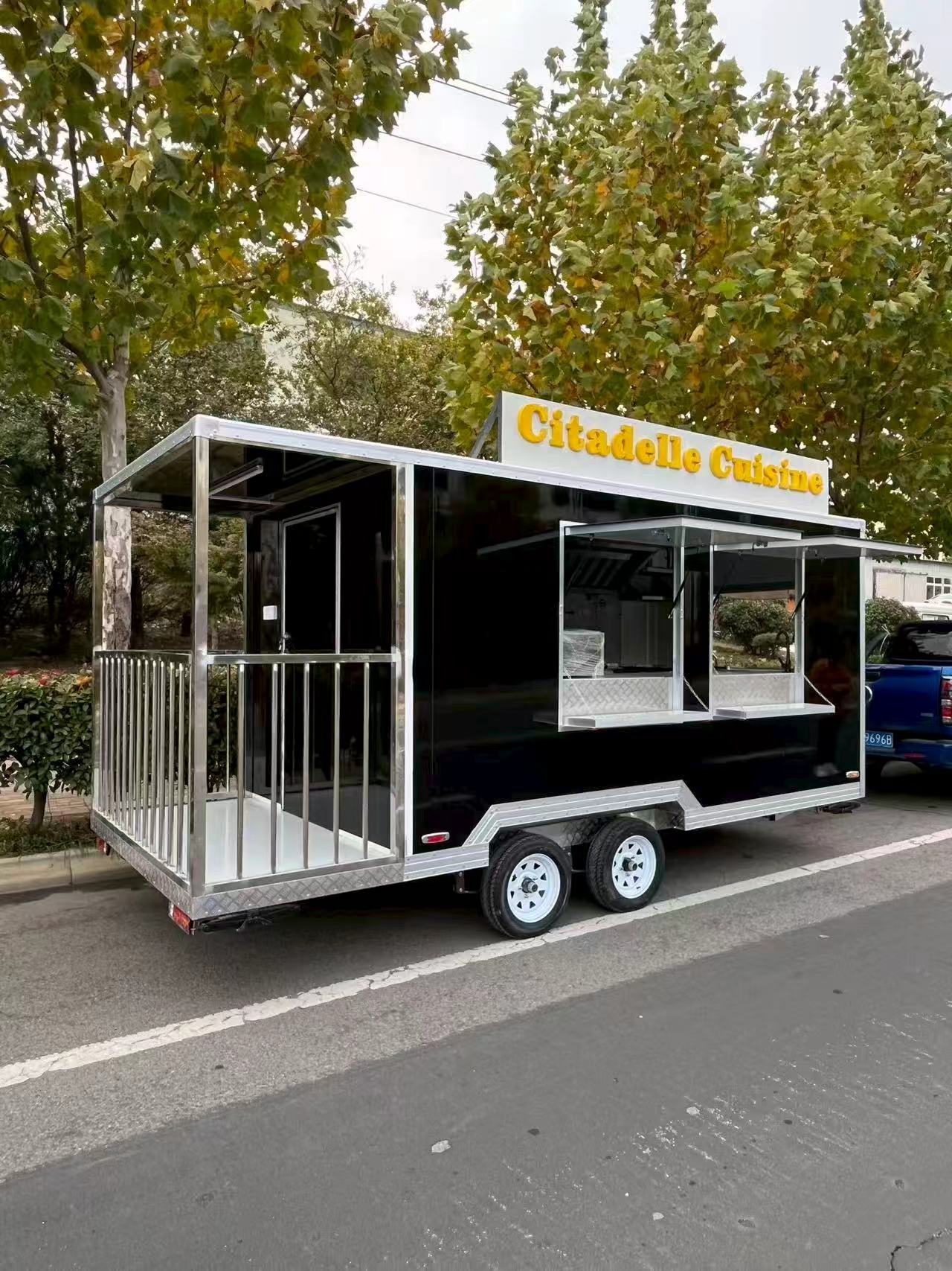 Citadelle Cuisine High-end Custom Food Truck | Integrated Mobile Food Space, Commercial-grade Operational Configuration