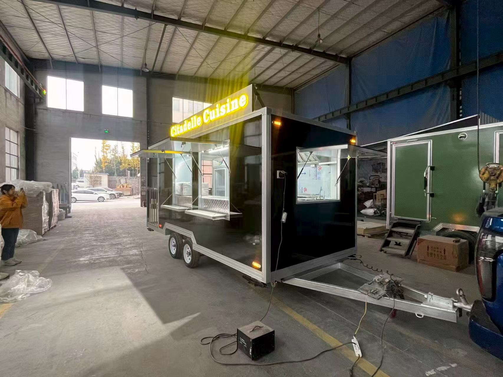 Citadelle Cuisine High-end Custom Food Truck | Integrated Mobile Food Space, Commercial-grade Operational Configuration