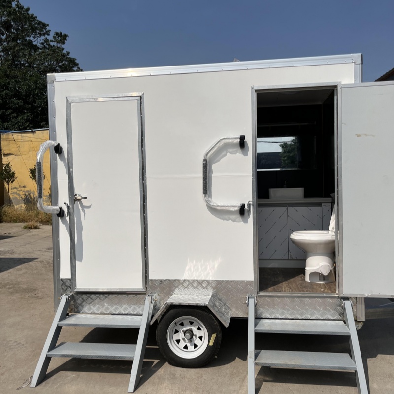Double Stall Portable Toilet Trailer: The Ultimate Event & Emergency Sanitation Solution 🚽✨