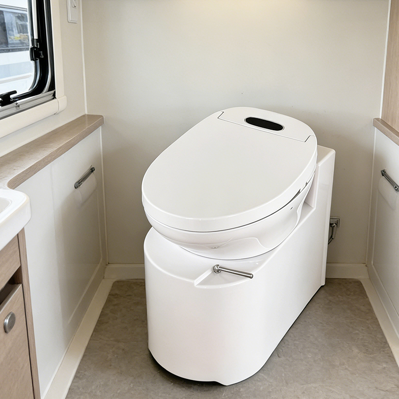 Essential for RV modification: Integrated electric shredding toilet suitable for narrow Spaces